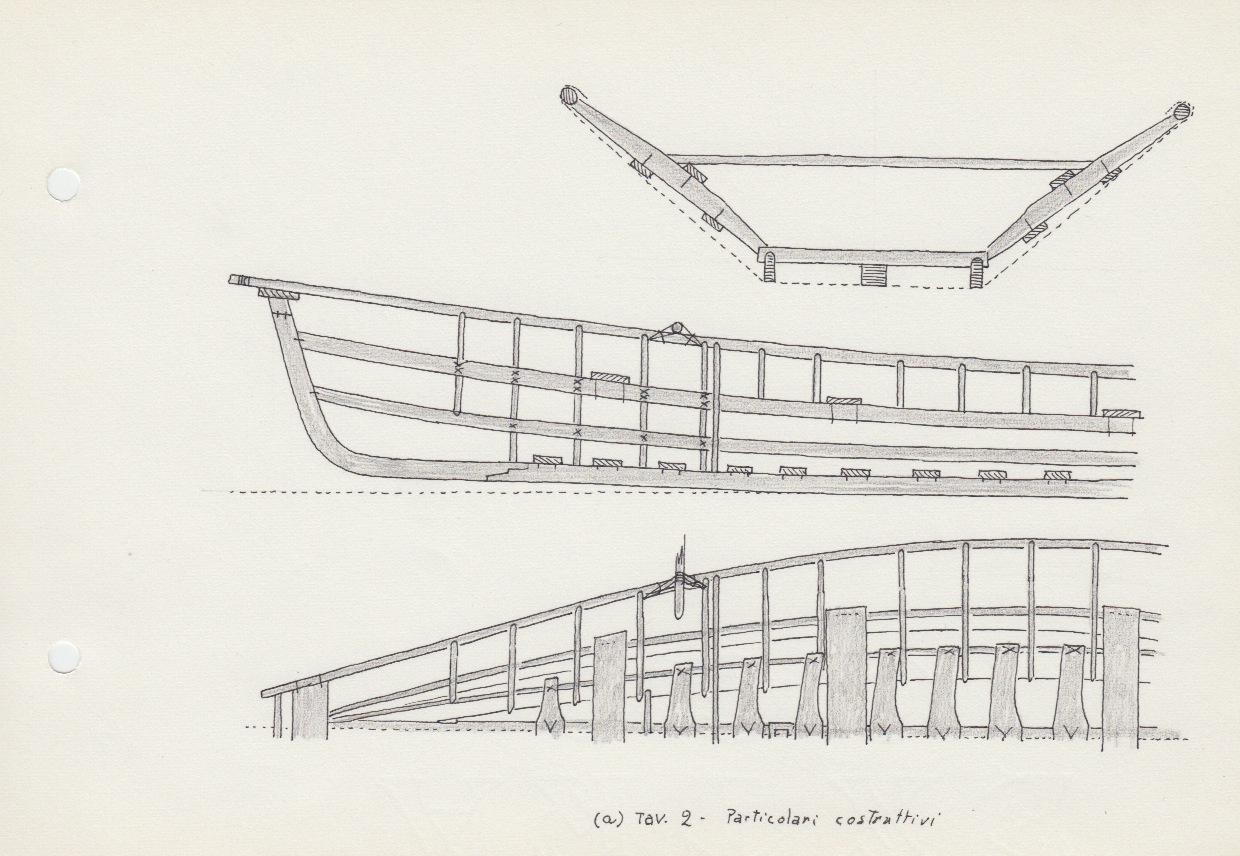 141 Alaska - umiak della Costa Occidentale - King Island - particolari costruttivi - TAV.2